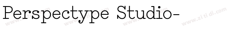 Perspectype Studio字体转换